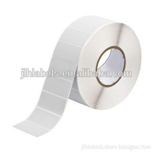 Polyester film, Matte Finish Silver PET label, Thermal Transfer Printable Label, 2 x 1, (3000 per Roll)